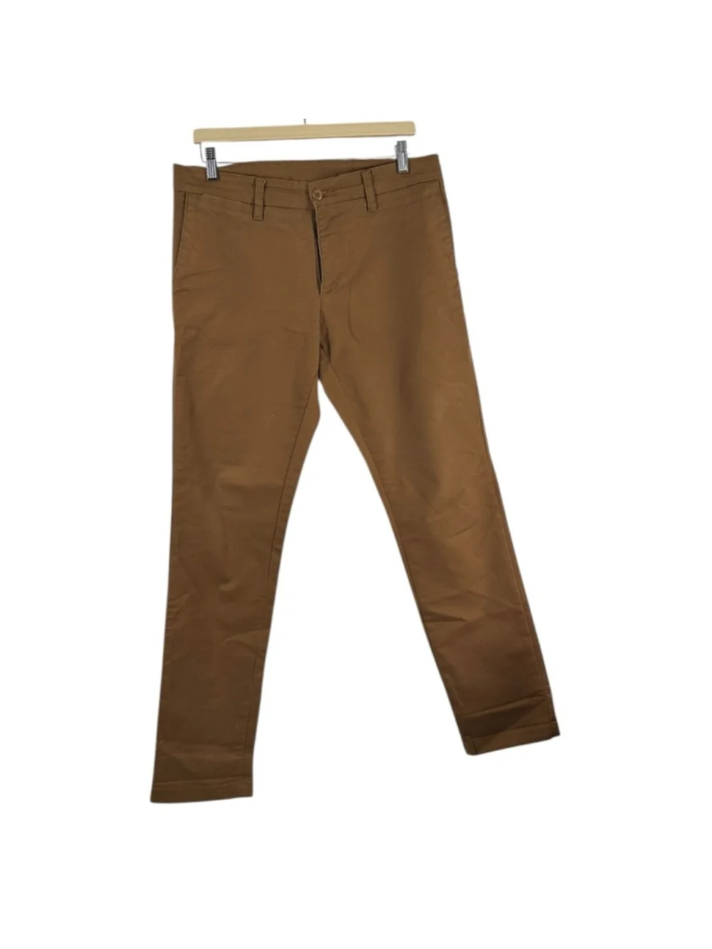Carhartt Sid Pant Brown trouser casual slim leg low waist sz 33 x 32